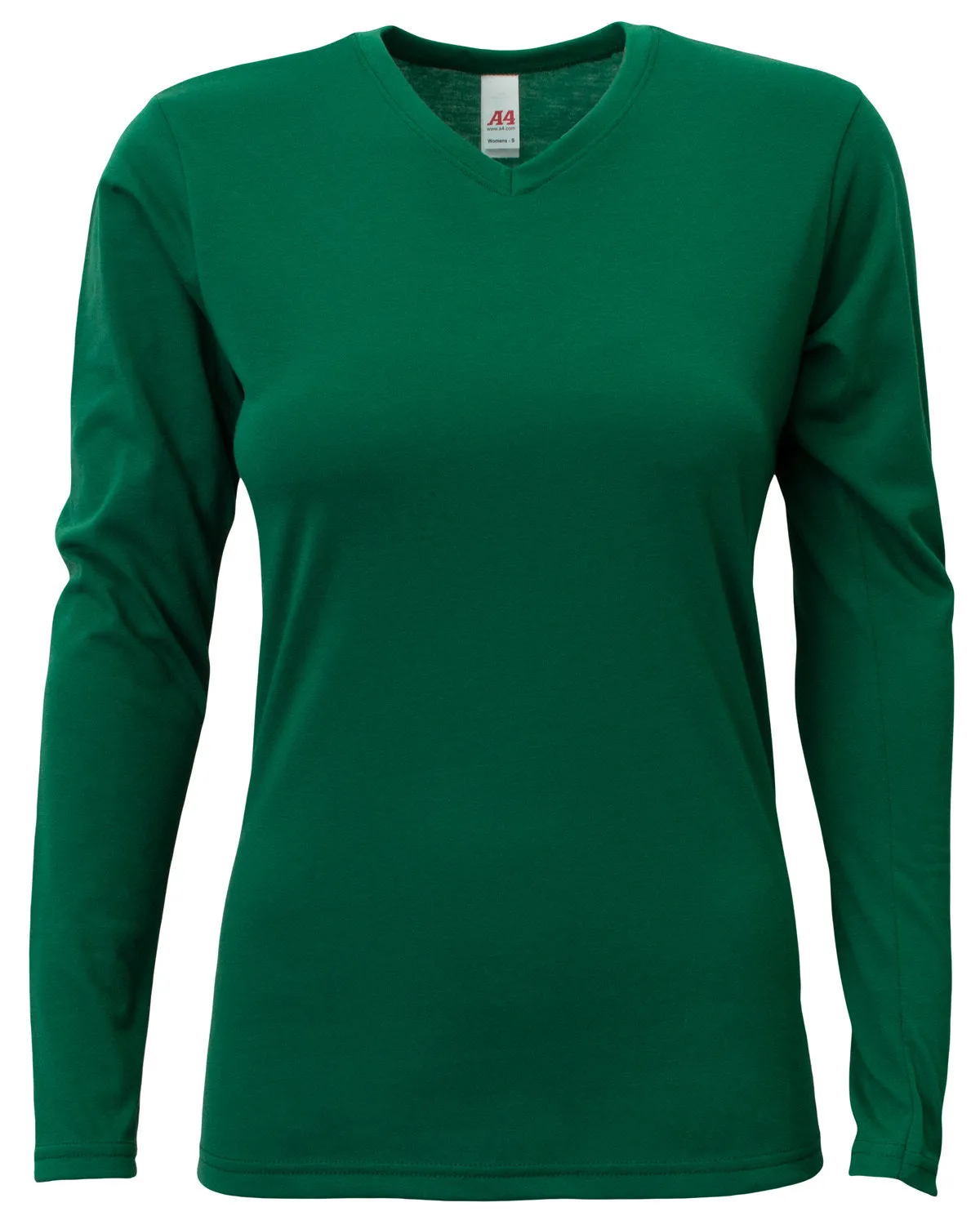 A4 Women's Softek Long Sleeve Tee