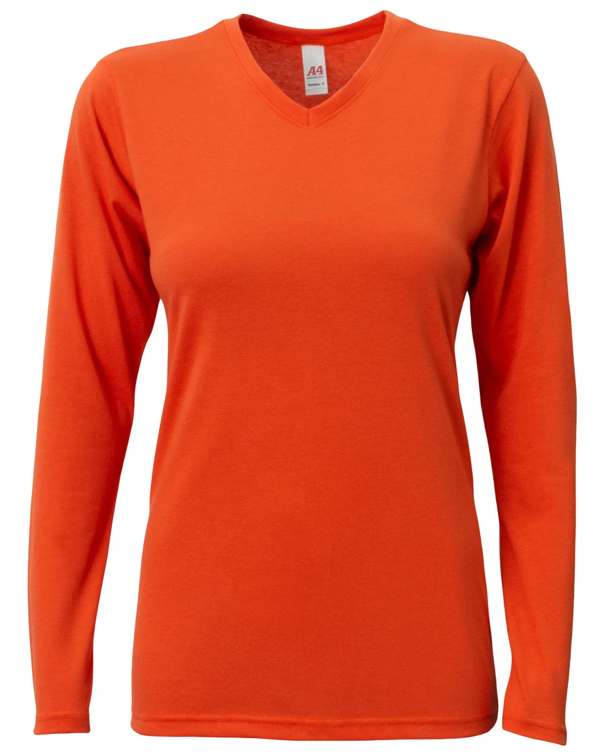 A4 Women's Softek Long Sleeve Tee