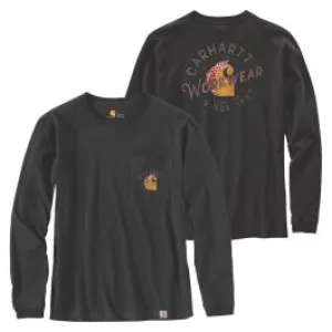 Carhartt&#x20;104524&#x20;Women&#x2019;s&#x20;Workwear&#x20;Graphic&#x20;Pocket&#x20;T-shirt&#x20;l&#x2F;m&#x20;-&#x20;Black