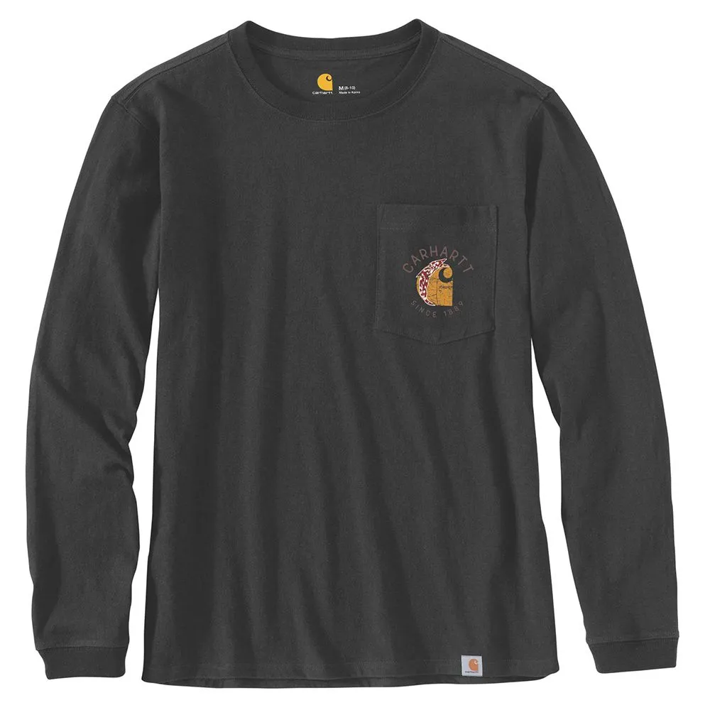 Carhartt&#x20;104524&#x20;Women&#x2019;s&#x20;Workwear&#x20;Graphic&#x20;Pocket&#x20;T-shirt&#x20;l&#x2F;m&#x20;-&#x20;Black