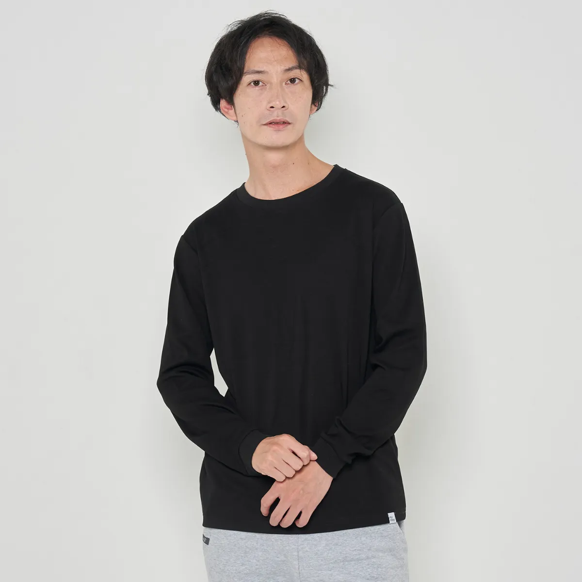 Cotton Plain Long T-shirts