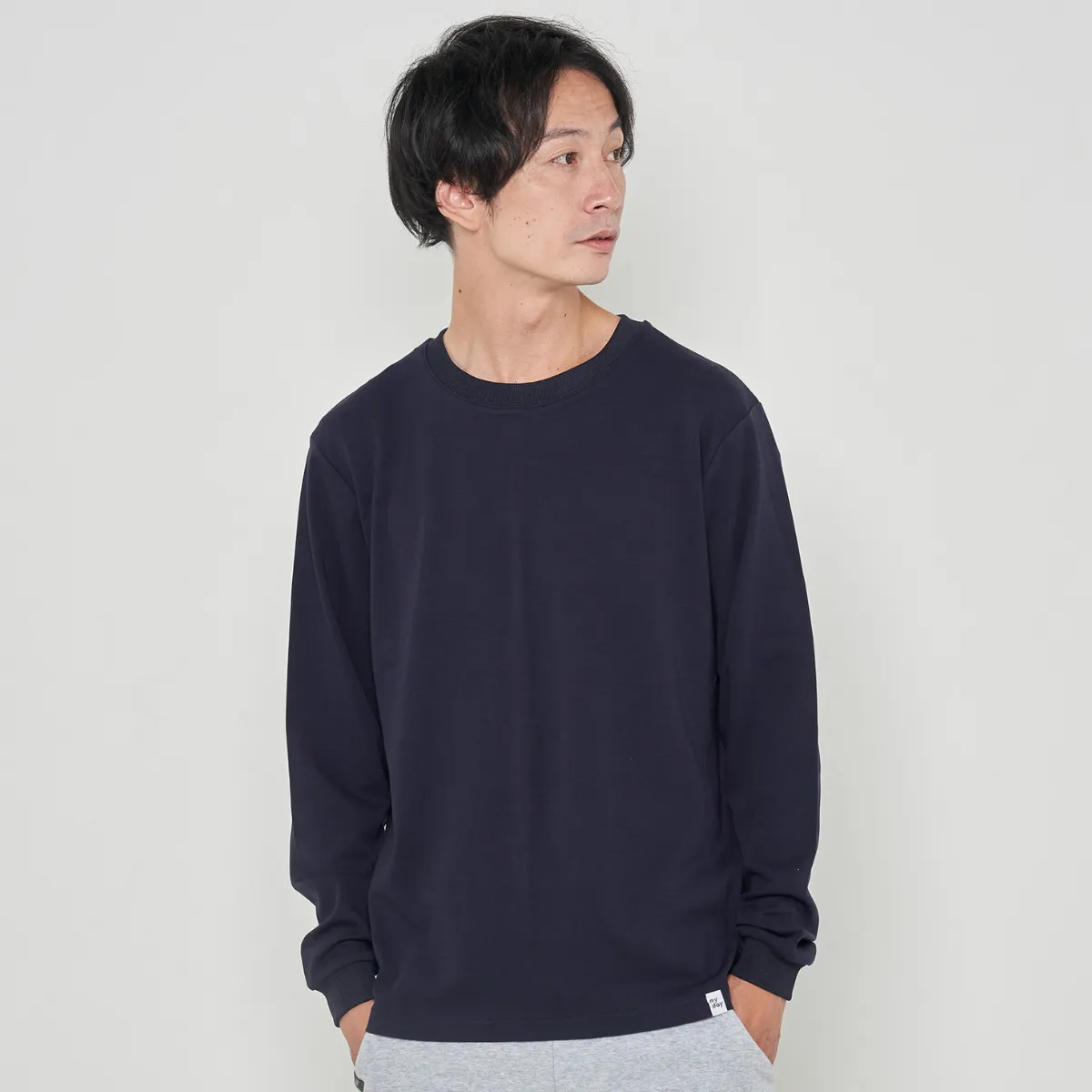 Cotton Plain Long T-shirts