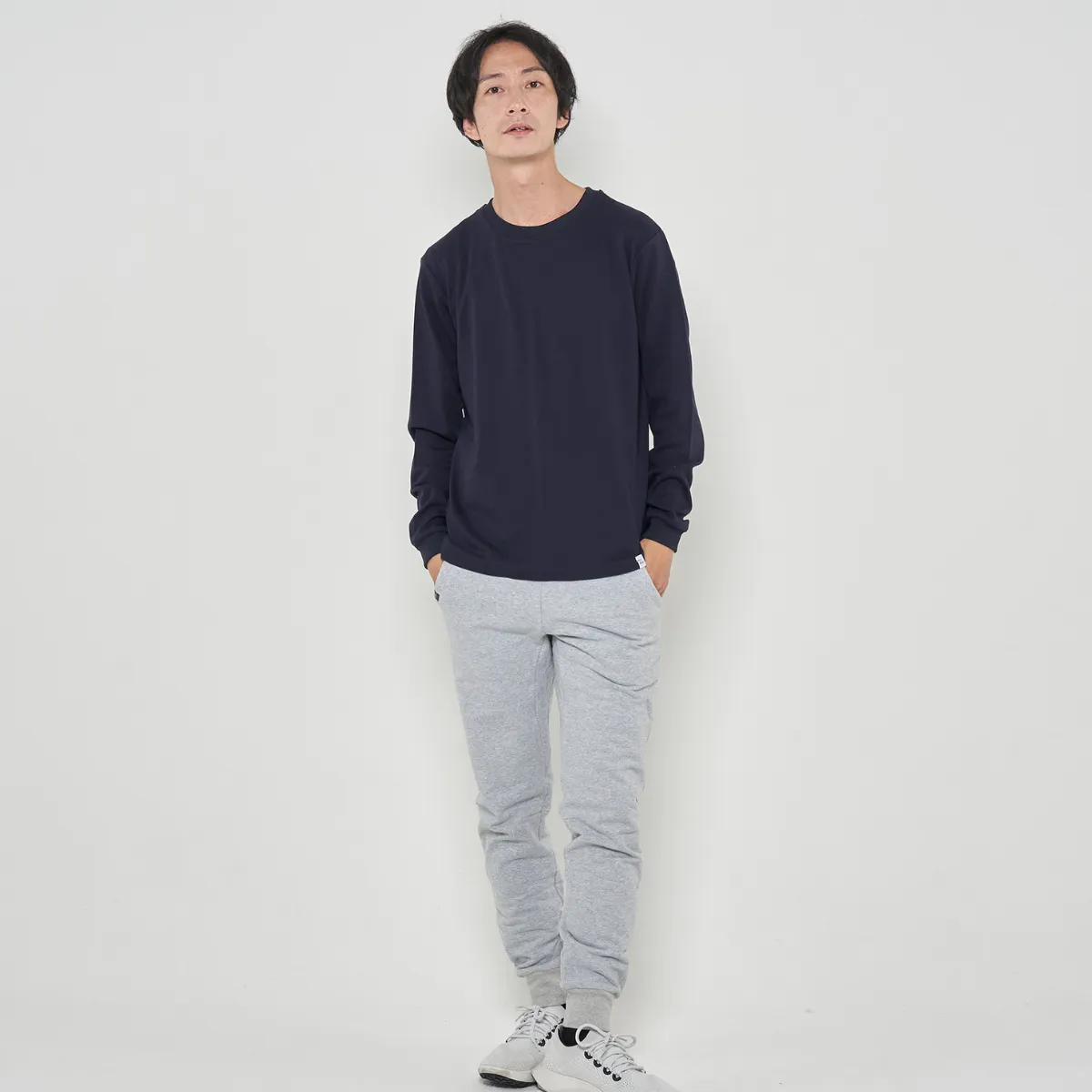 Cotton Plain Long T-shirts