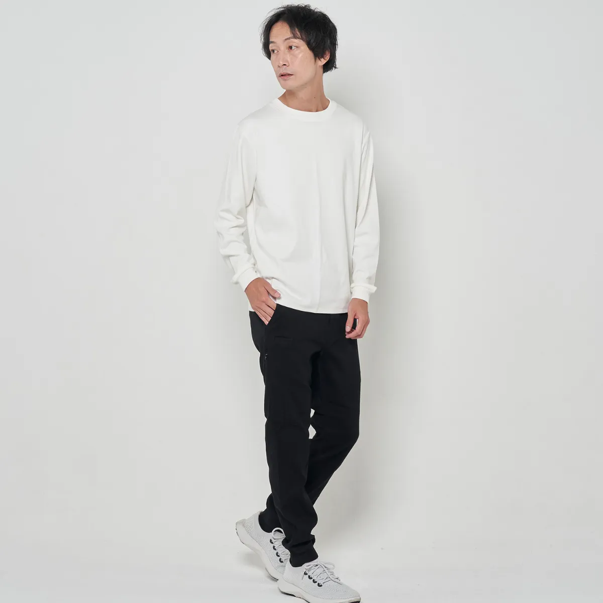 Cotton Plain Long T-shirts