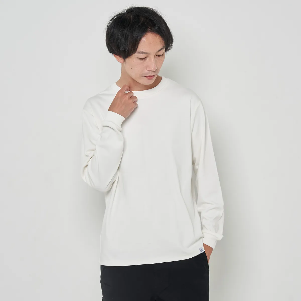 Cotton Plain Long T-shirts