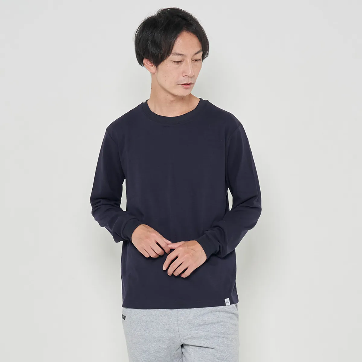 Cotton Plain Long T-shirts