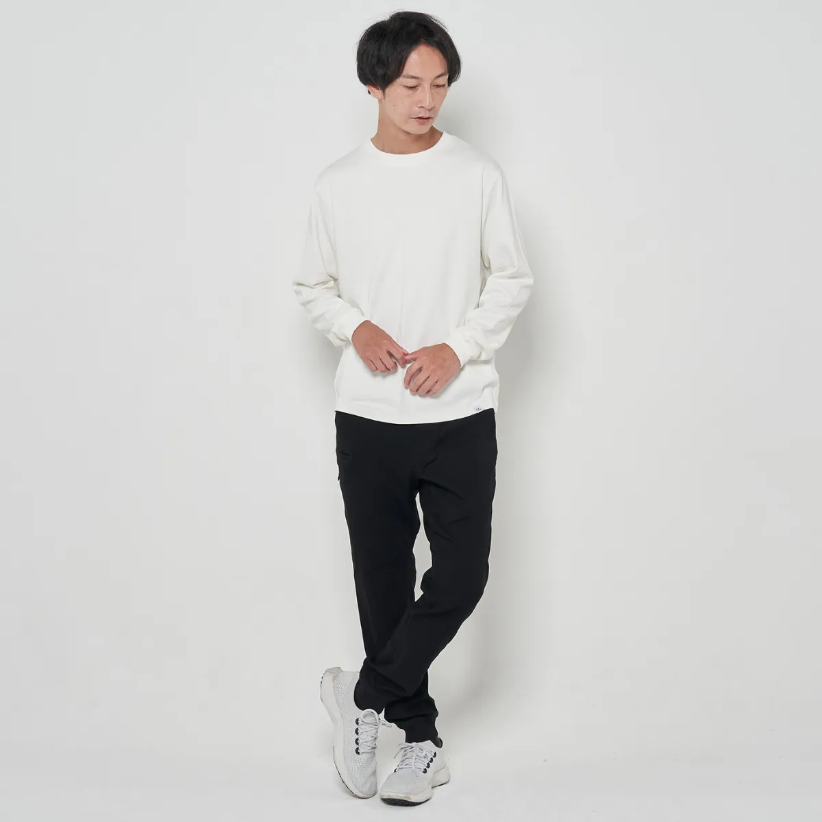 Cotton Plain Long T-shirts