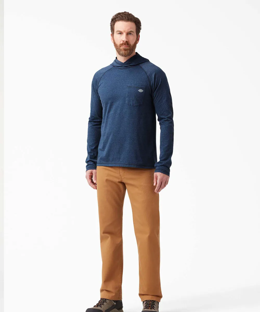 Dickies Cooling Performance Long Sleeve Sun Shirt - Dark Navy Heather