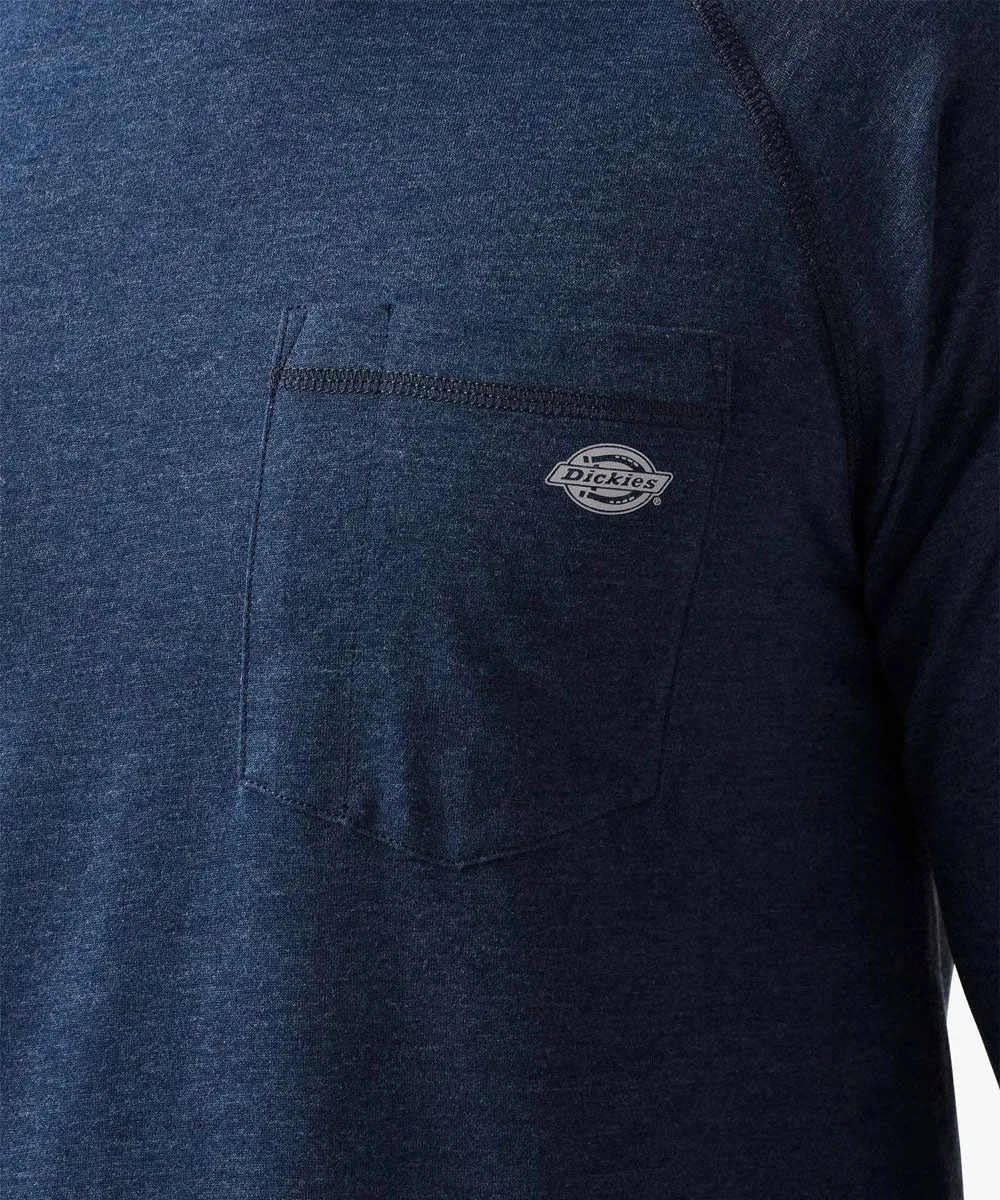 Dickies Cooling Performance Long Sleeve Sun Shirt - Dark Navy Heather