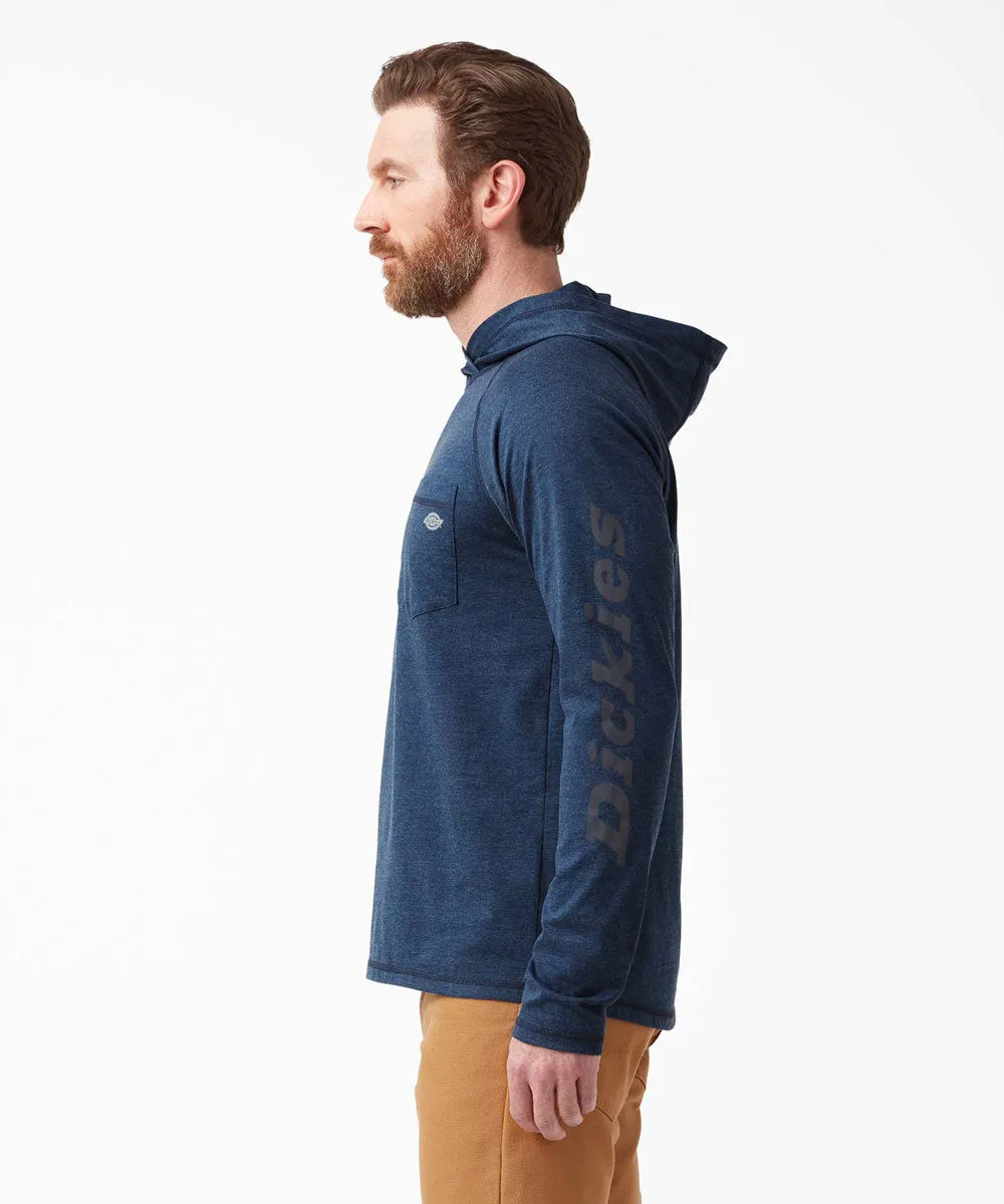 Dickies Cooling Performance Long Sleeve Sun Shirt - Dark Navy Heather
