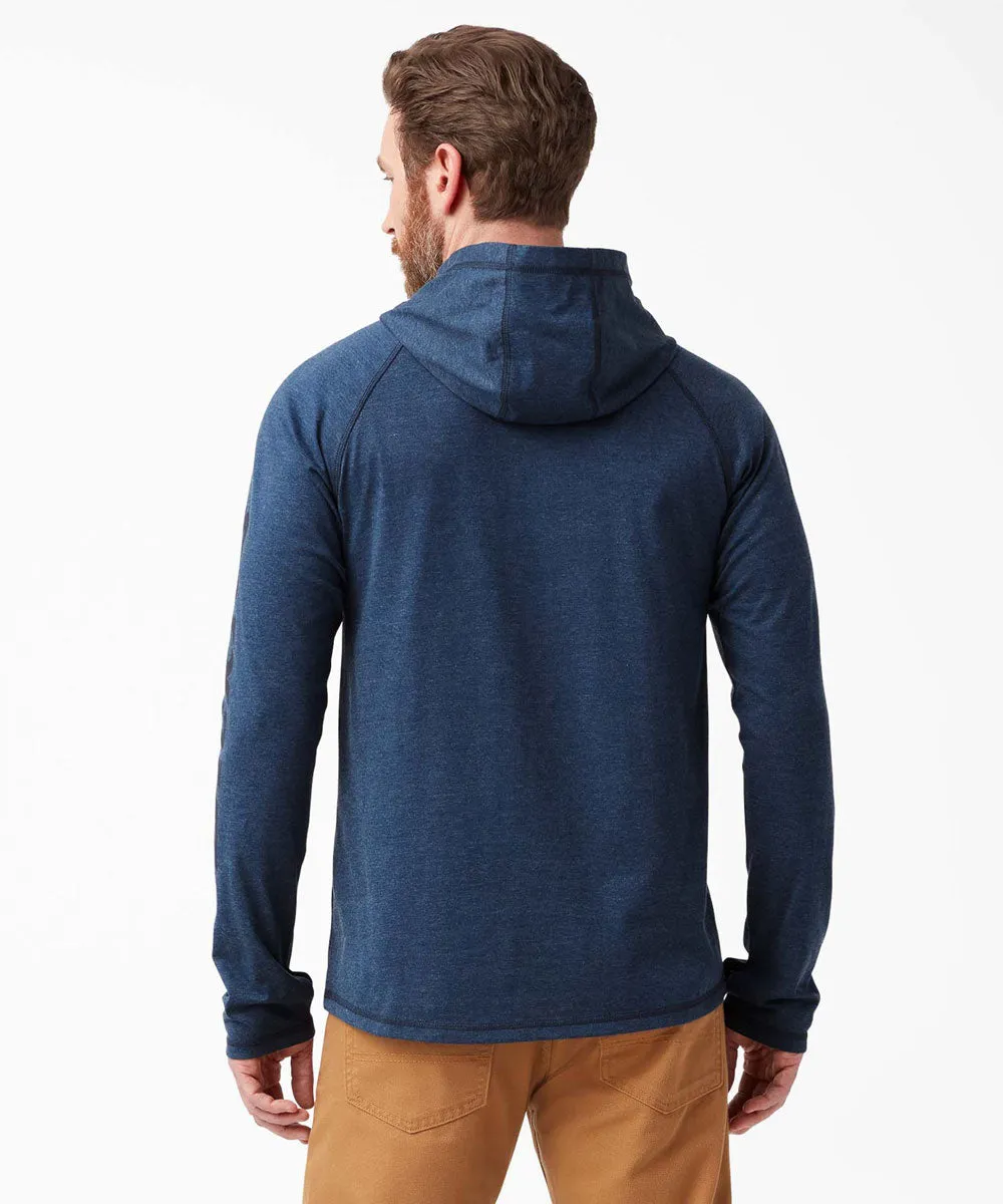 Dickies Cooling Performance Long Sleeve Sun Shirt - Dark Navy Heather