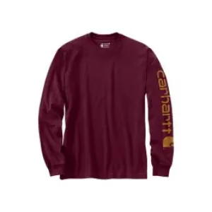 EK231&#x20;Work&#x20;T-shirt&#x20;Logo&#x20;Long&#x20;Sleeve&#x20;-&#x20;Carhartt