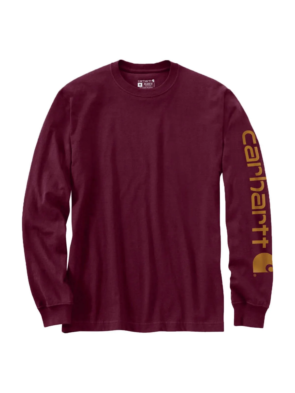 EK231&#x20;Work&#x20;T-shirt&#x20;Logo&#x20;Long&#x20;Sleeve&#x20;-&#x20;Carhartt