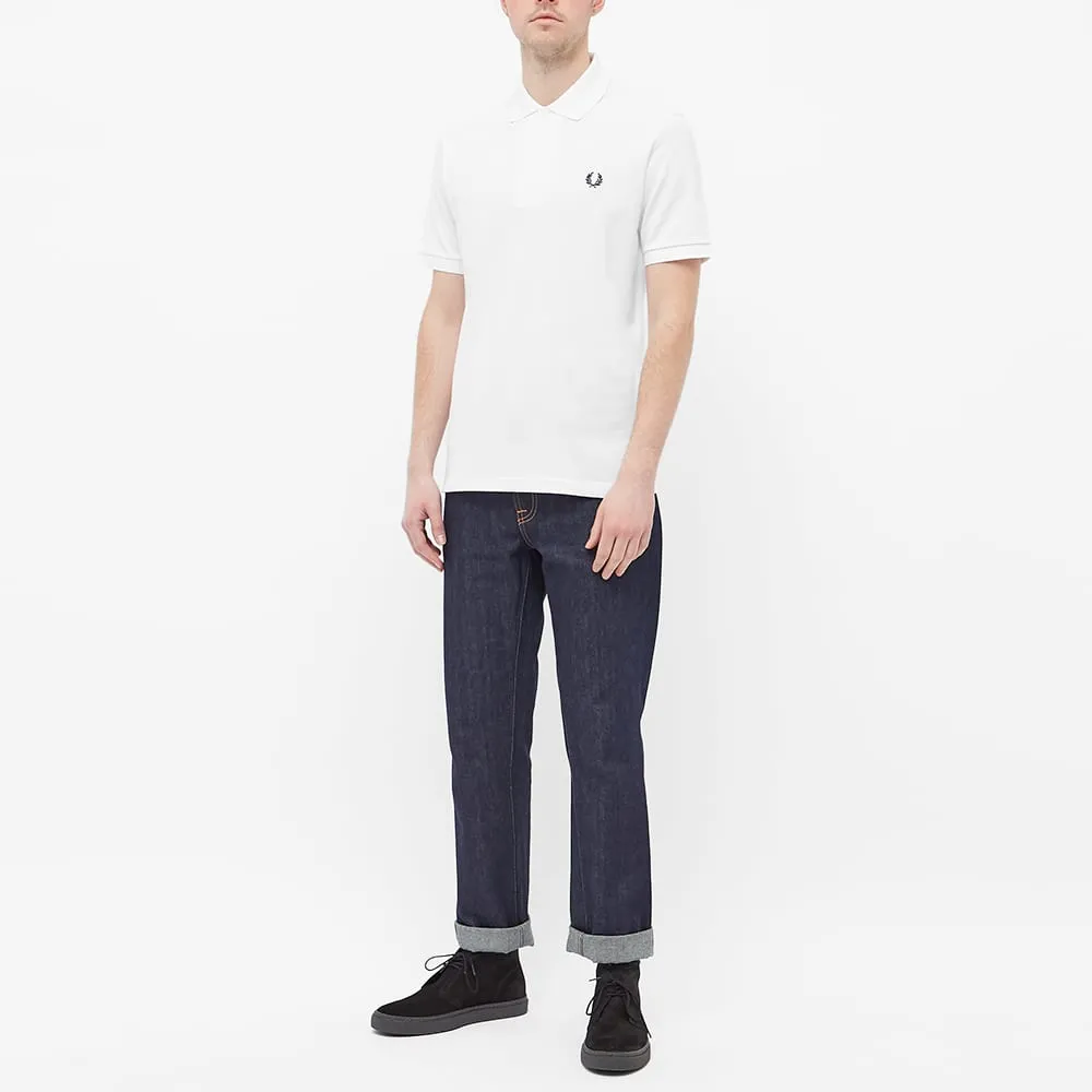 Fred Perry Original Plain Polo T-Shirt