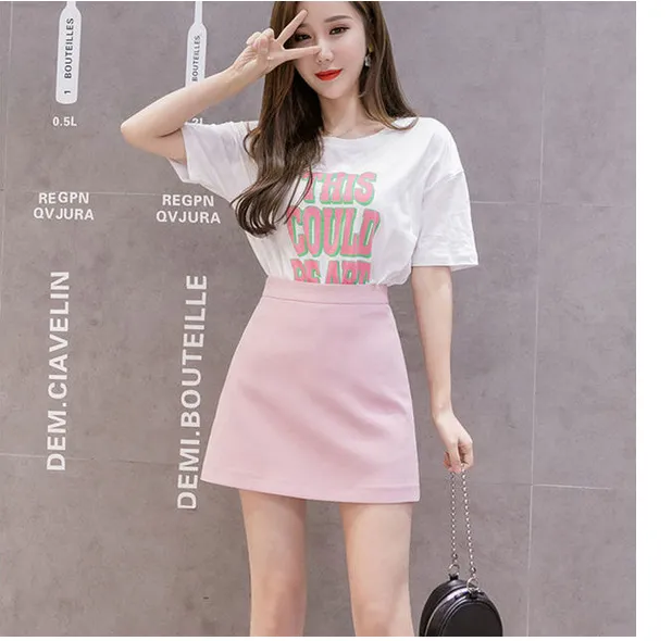 KittenAlarm - High Waist Office Style Mini Skirts