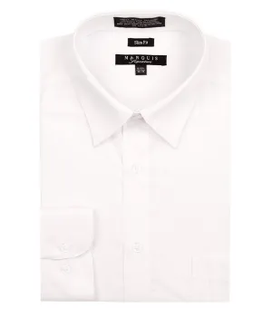 Marquis Slim Fit Dress Shirt - White