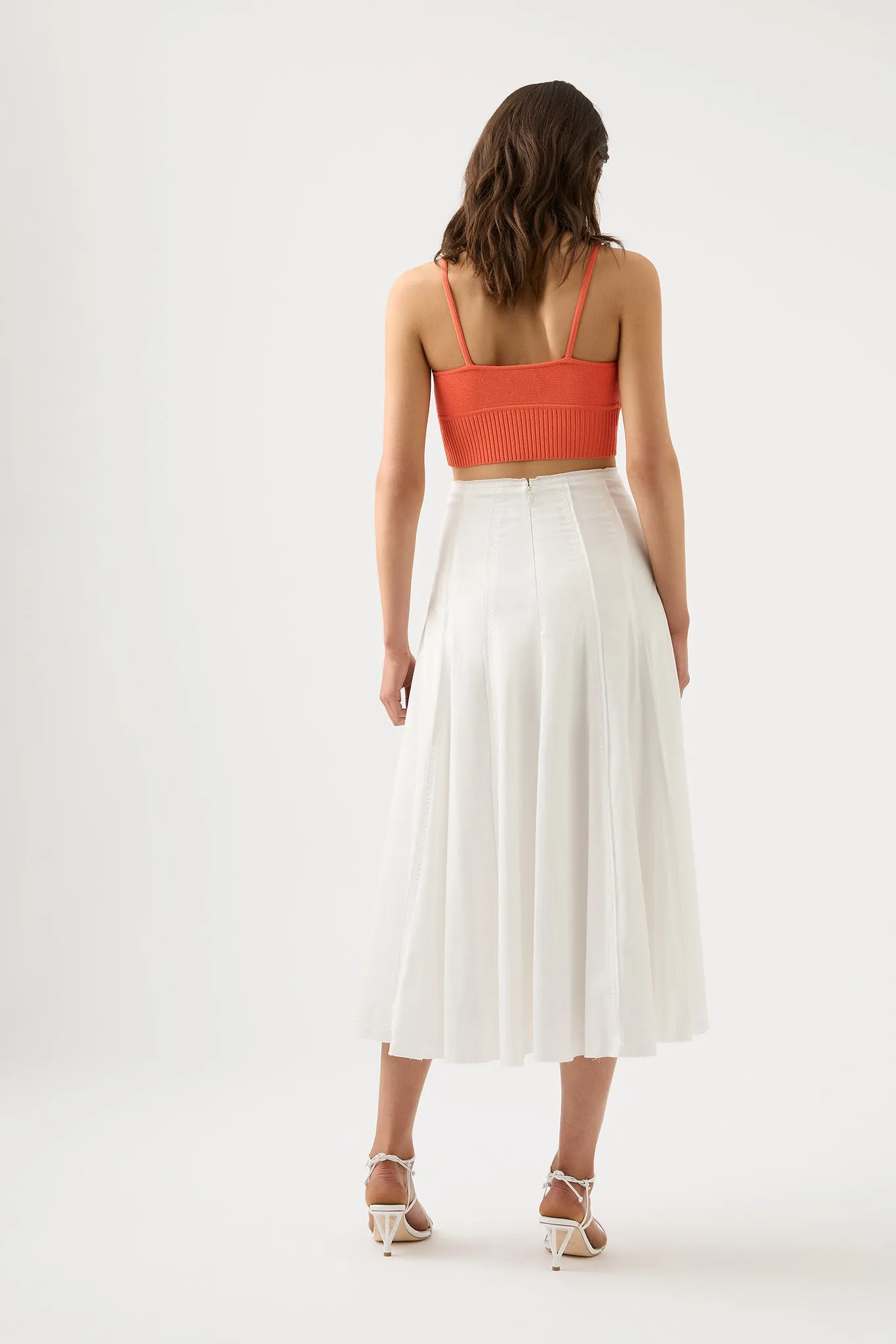 Meadow Panelled Midi Skirt