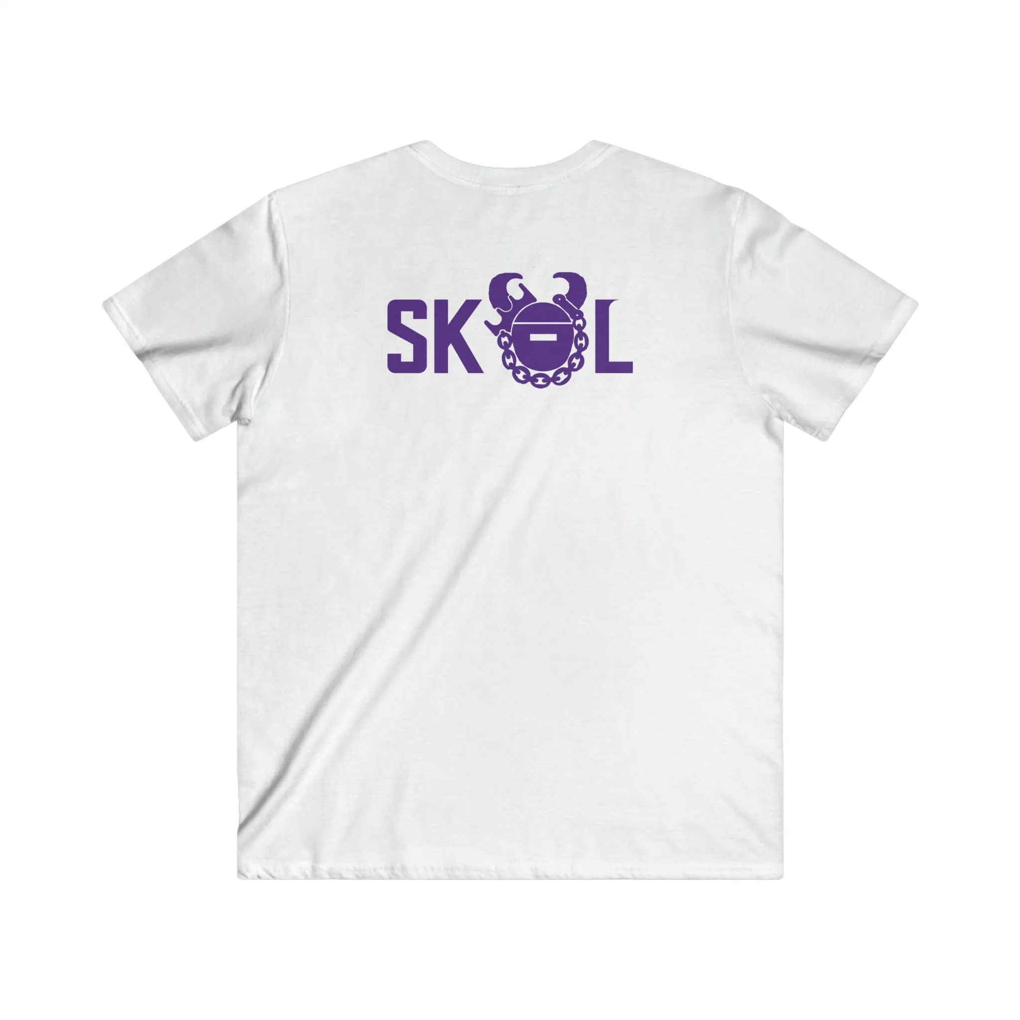 Men's Fitted V-Neck Short Sleeve - Minnesota (Retro)