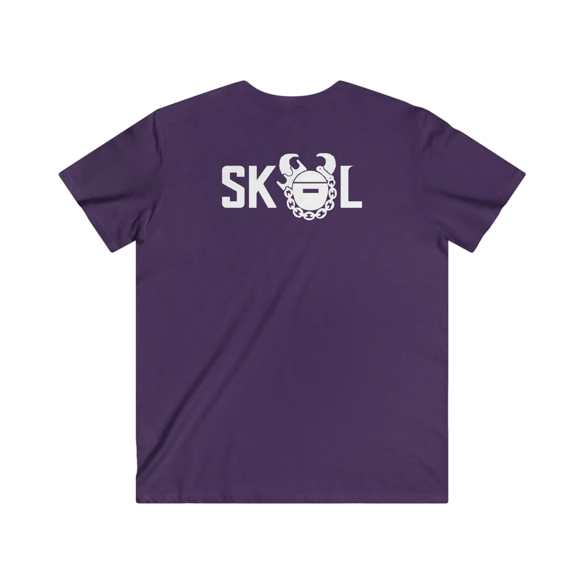 Men's Fitted V-Neck Short Sleeve - Minnesota (Retro)