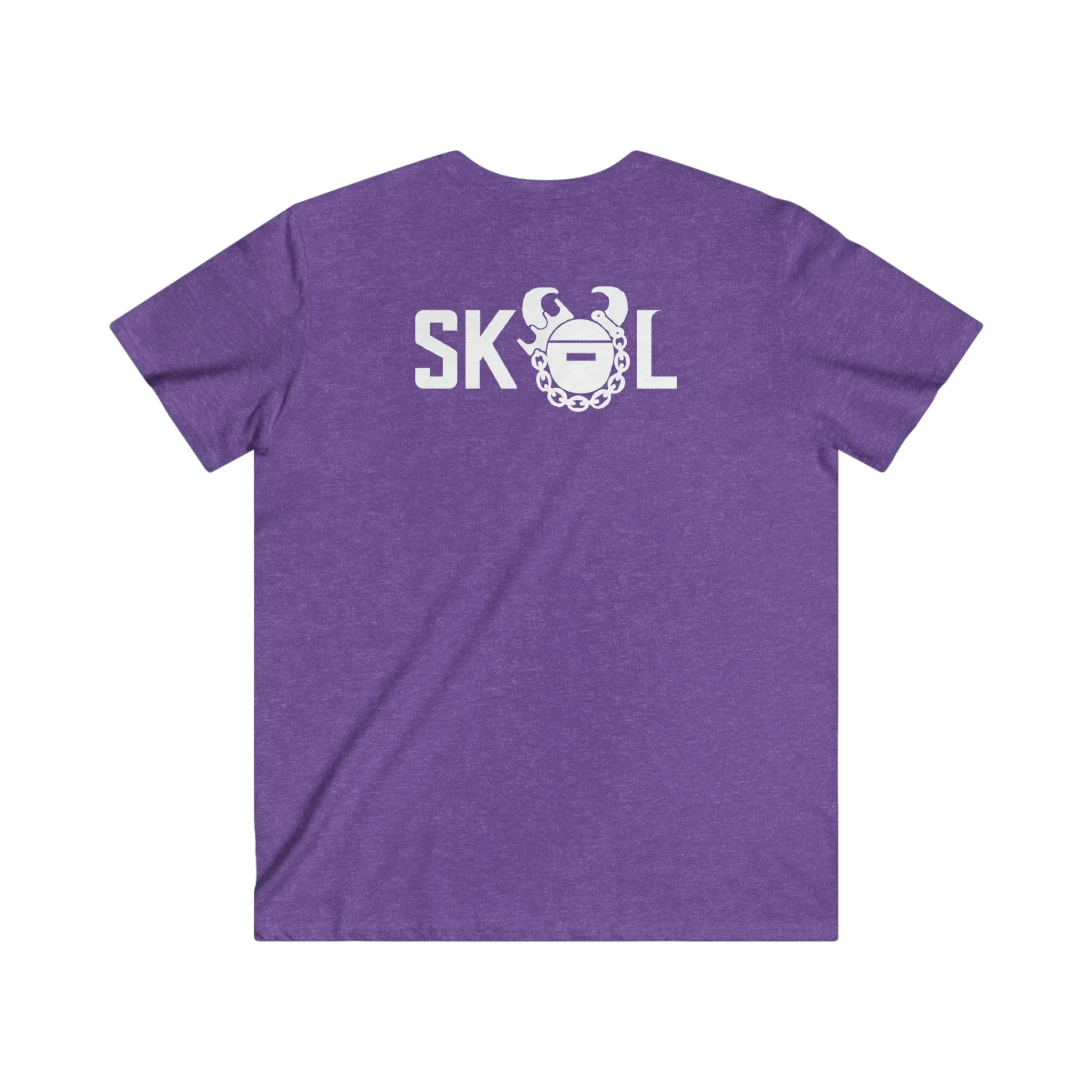Men's Fitted V-Neck Short Sleeve - Minnesota (Retro)