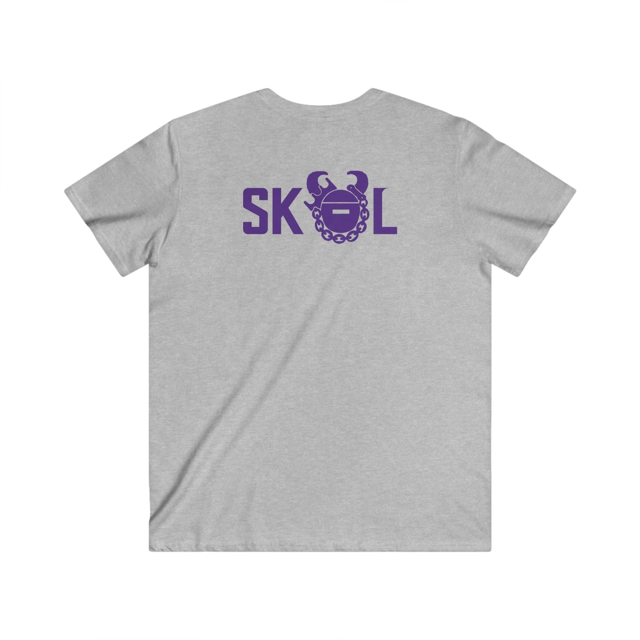 Men's Fitted V-Neck Short Sleeve - Minnesota (Retro)