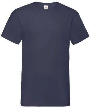 Navy* - Valueweight v-neck T