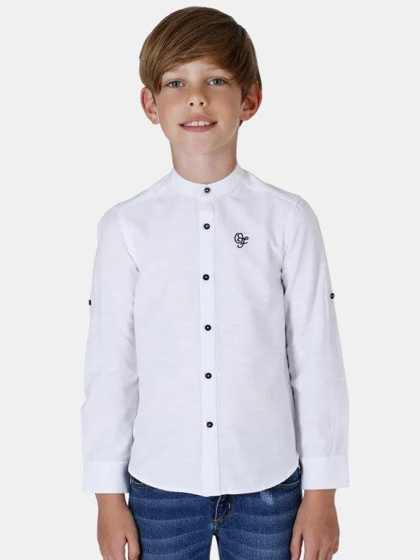 One Friday White Shark Fish Shirt