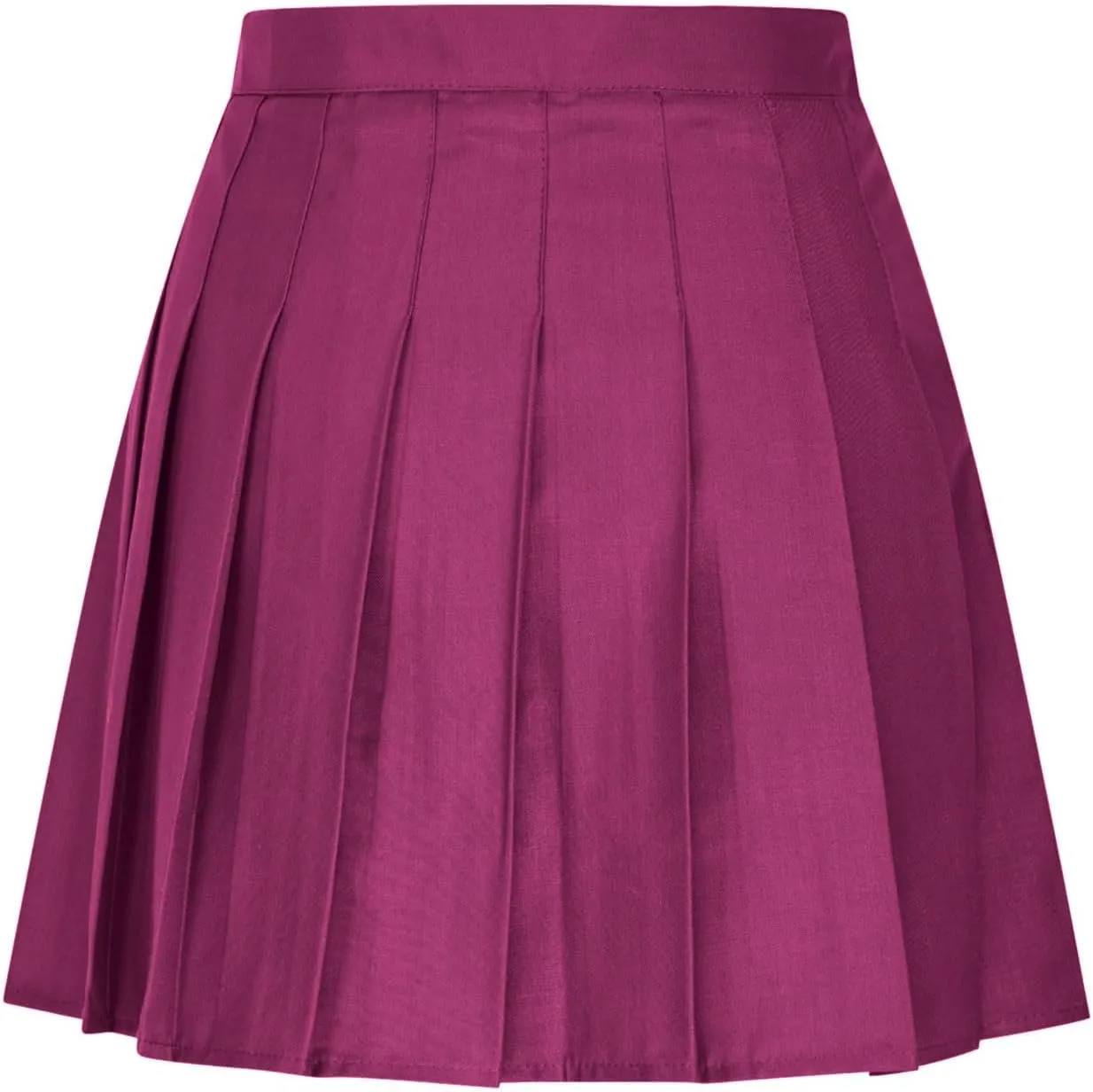 Oplxuo Pleated Skirts for Women Y2k Mini Skirt High Waist Casual Short Skirts Uniform Micro Skirt