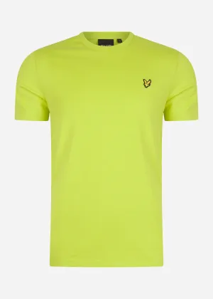 Plain t-shirt - green scorch