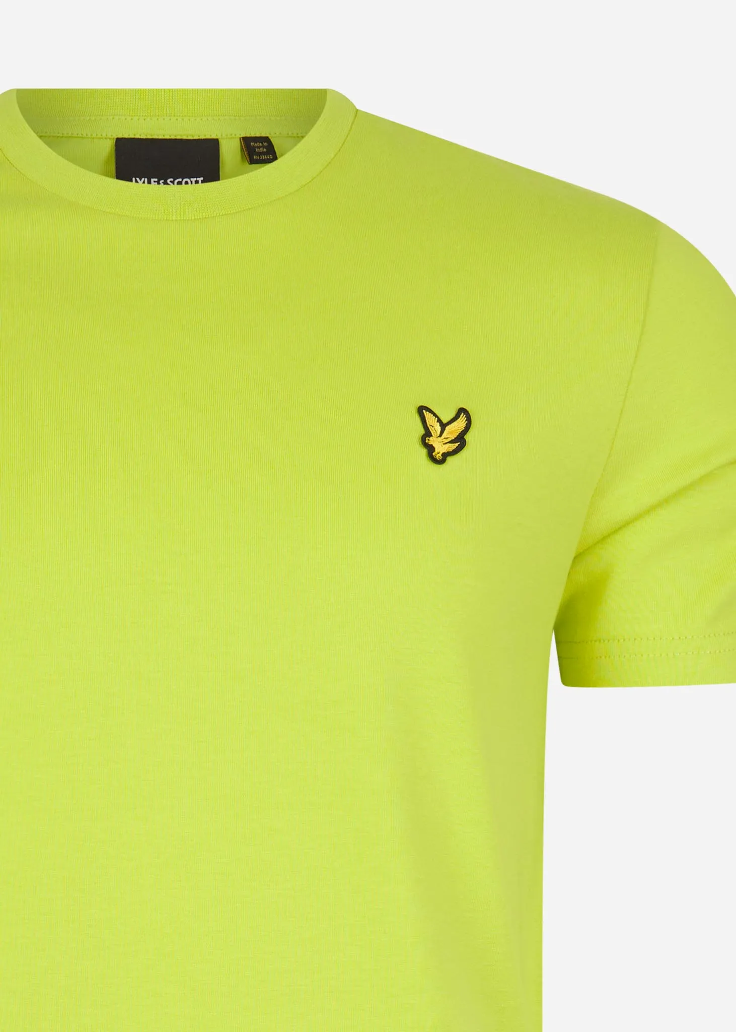 Plain t-shirt - green scorch