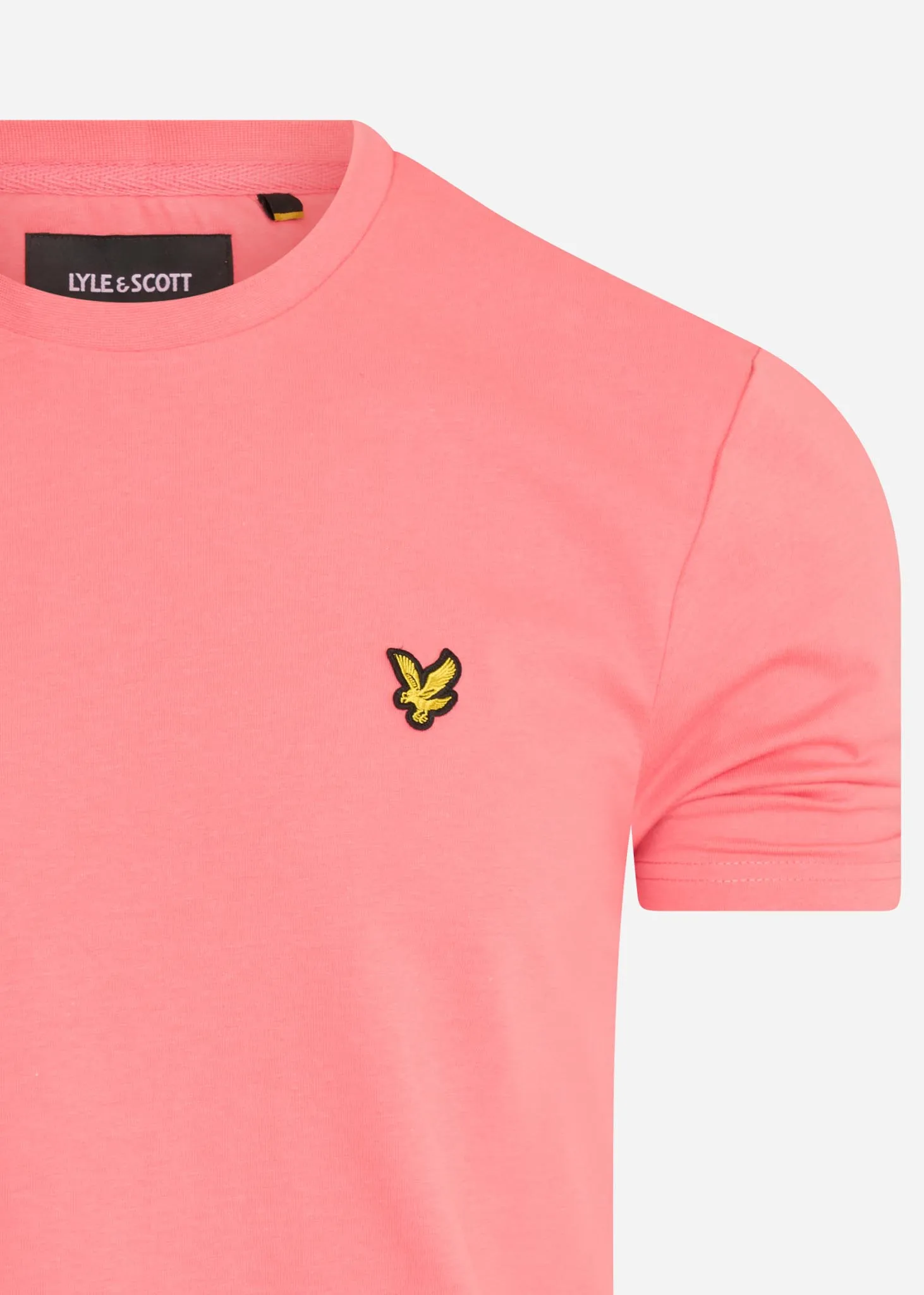 Plain t-shirt - punch pink