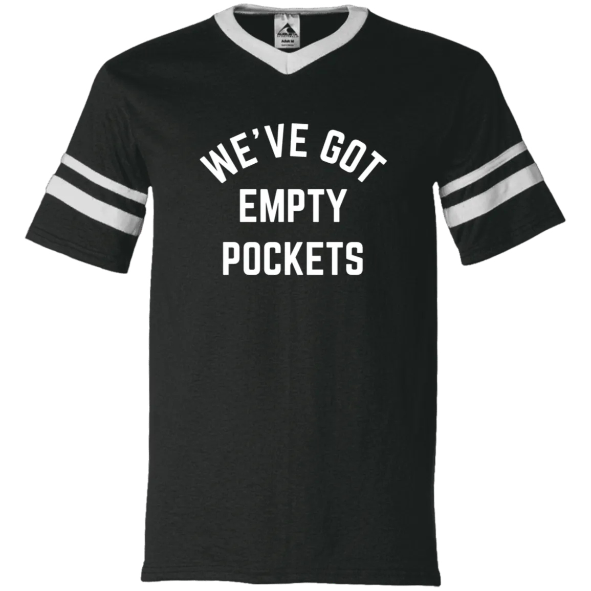 "Empty Pockets" Retro V-Neck