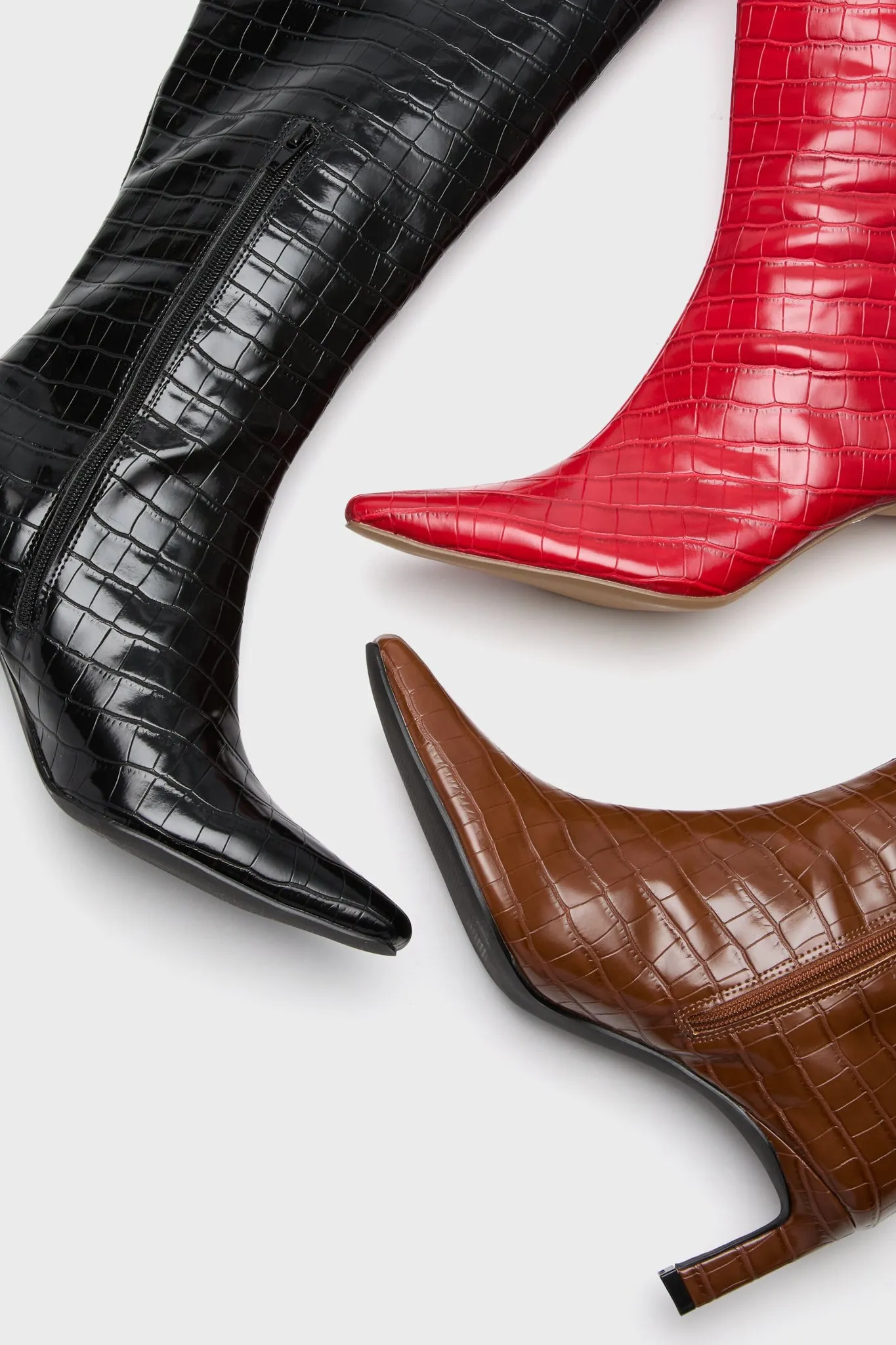 Red Croc Robbie Boots