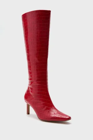 Red Croc Robbie Boots