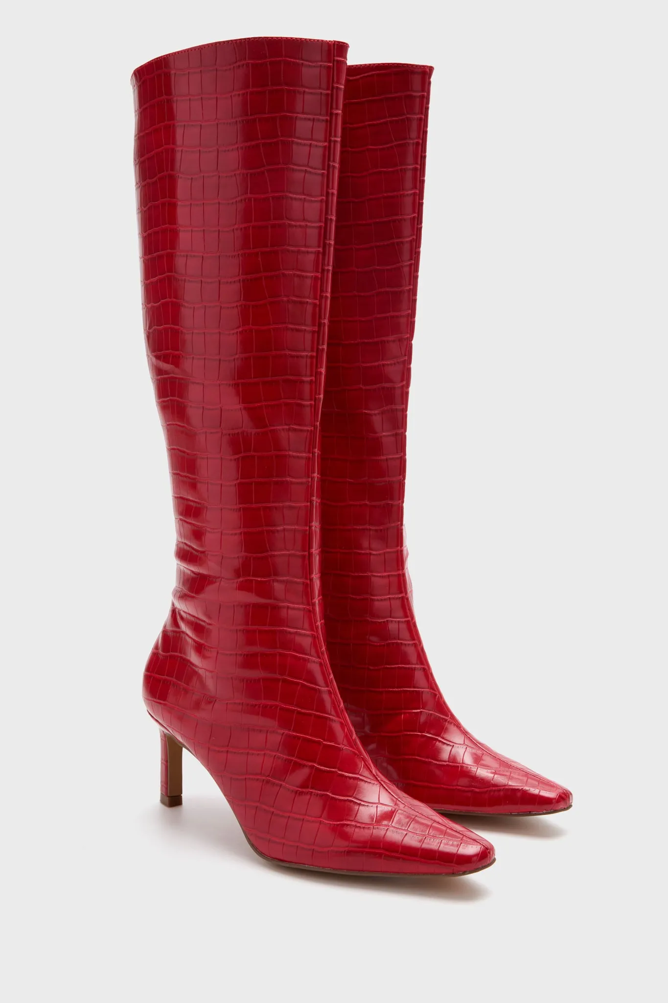 Red Croc Robbie Boots