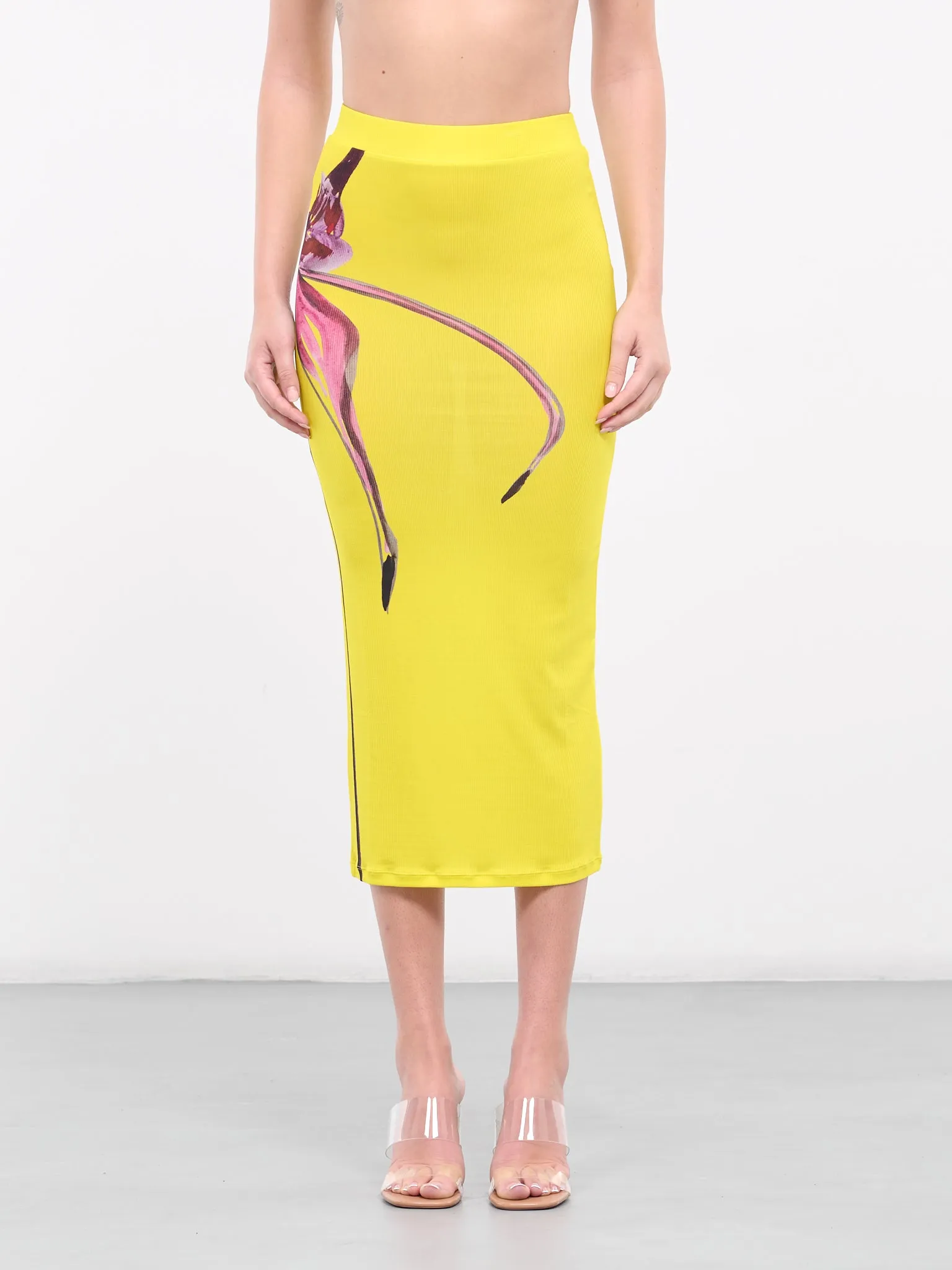 Ribbed Midi Skirt (5113-3001-CALEDENIA-ORCHID)