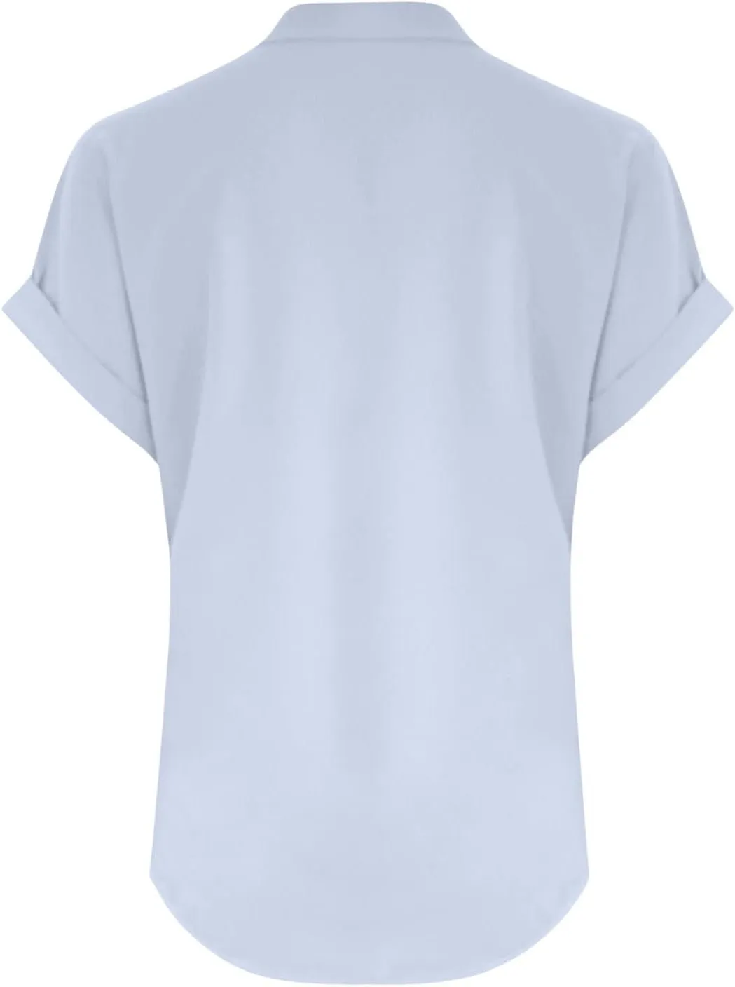 Summer Tops for Women 2025 Trendy Short Sleeve Cotton Linen Tops Button up Henley V Neck Shirts Vacation Beach Clothes