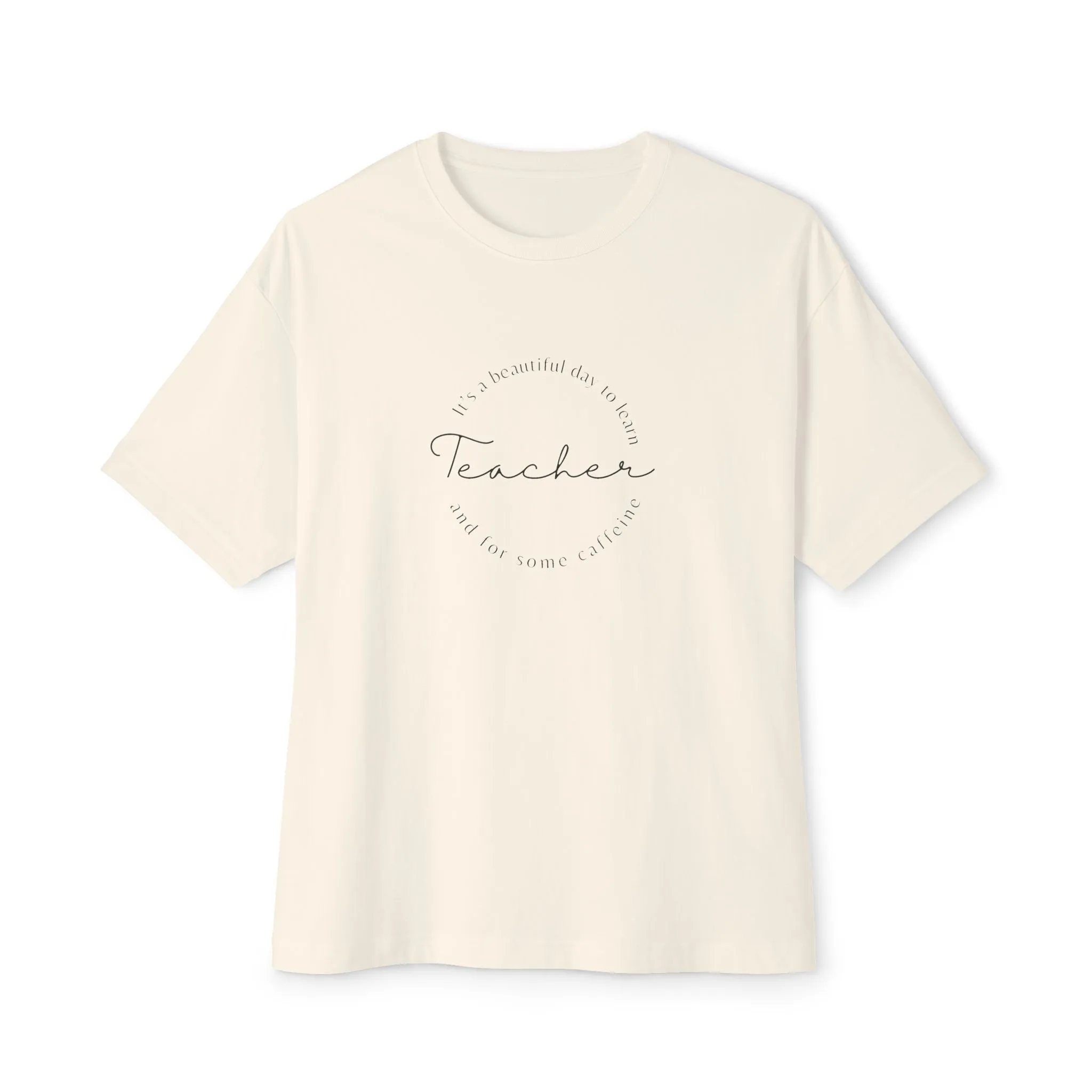 Teacher Oversized Boxy Tee
