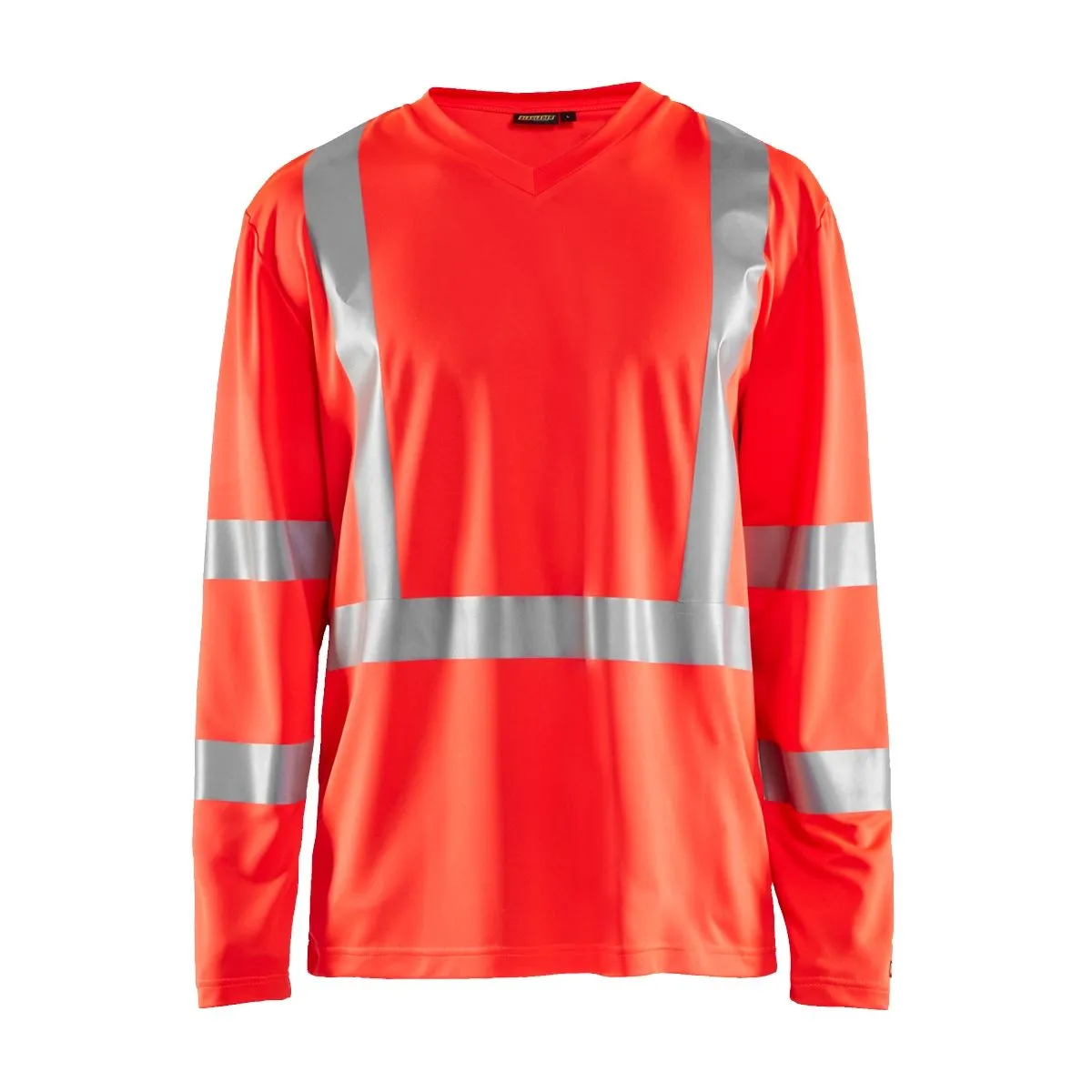 UV&#x20;T-Shirt&#x20;High&#x20;Vis&#x20;Long&#x20;Sleeve&#x20;3383&#x20;High&#x20;Vis&#x20;Rood&#x20;-&#x20;Bl&#xE5;kl&#xE4;der