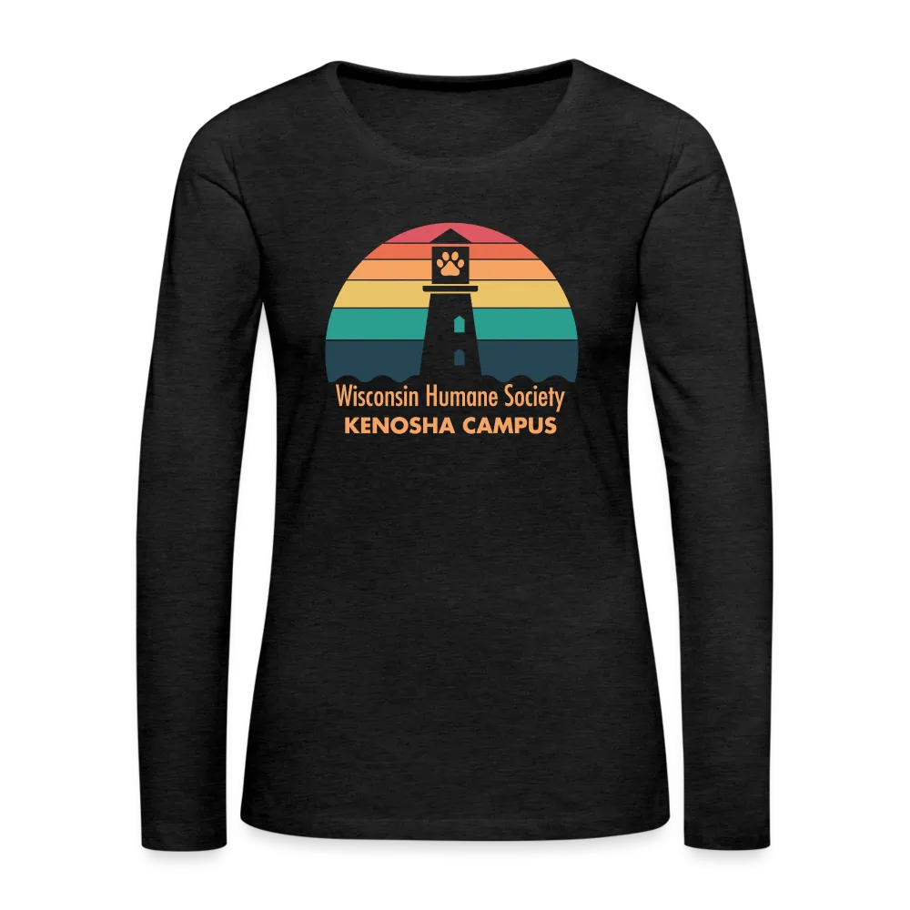 WHS Kenosha Logo Contoured Premium Long Sleeve T-Shirt
